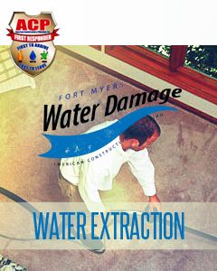 Water Extraction / Removal $100